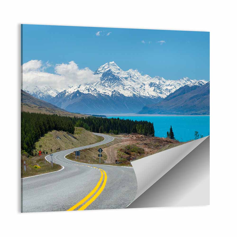 Road to Aoraki Mount Cook Wall Art