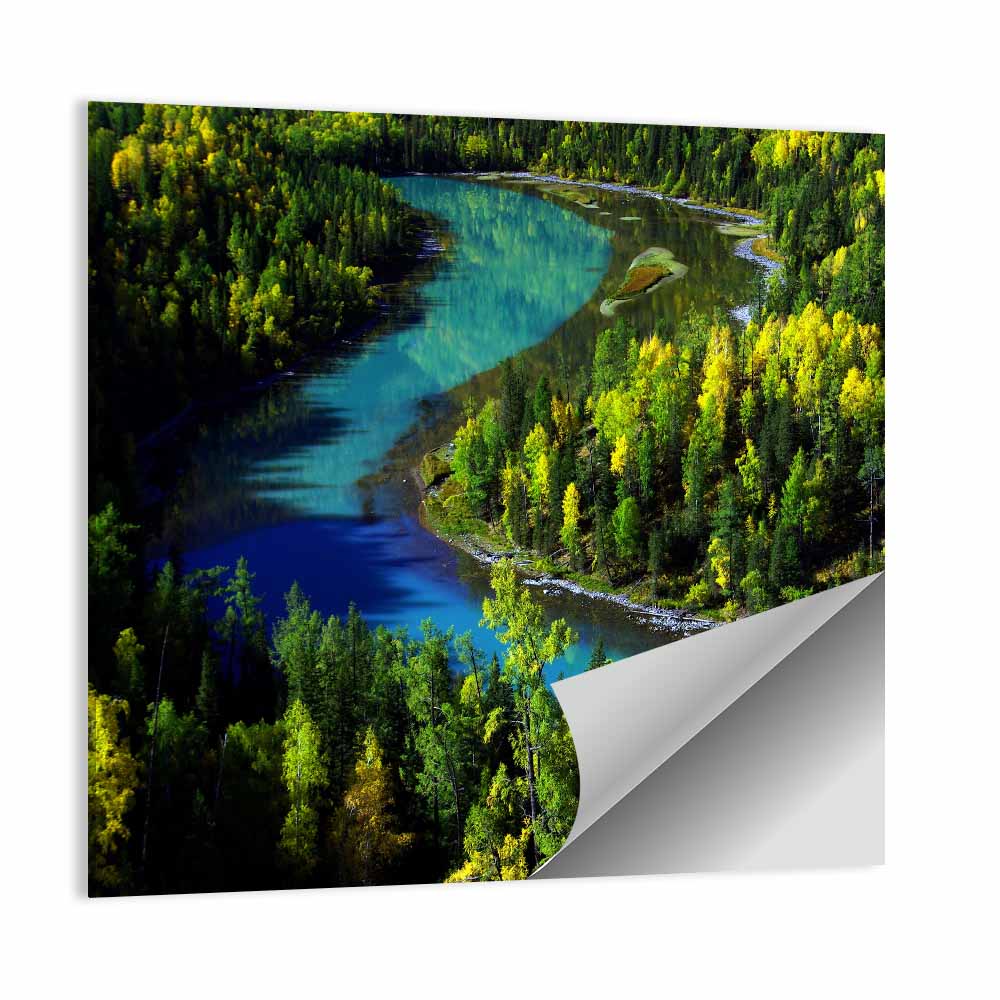 Moon Bay at Kanak Lake Wall Art