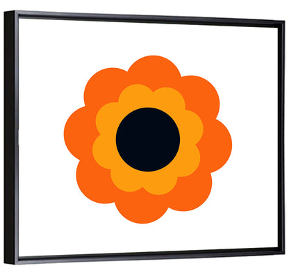 Geometric Sunflower Study Wall Art