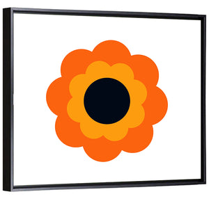 Sunflower Abstract Wall Art