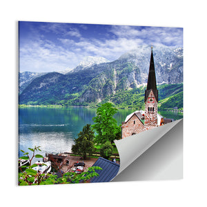 Stunning Alpen Scenery Hallstatt Wall Art