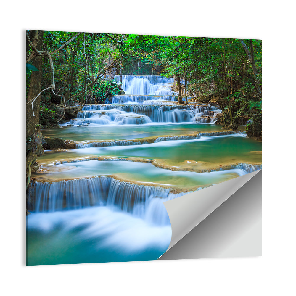 Kanchanaburi Multi-tiered Waterfall Wall Art