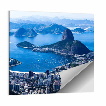 Sugarloaf Mountain and Botafogo Bay Wall Art