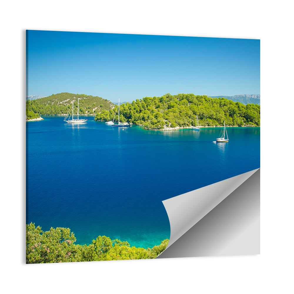 Mljet Coastline Croatia Wall Art