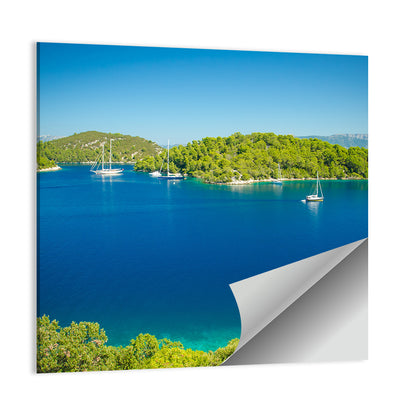 Mljet Coastline Croatia Wall Art