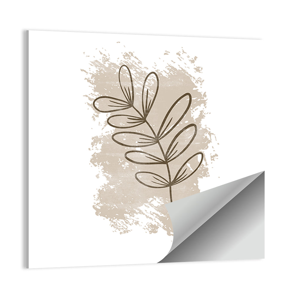 Centered Leaf Study Wall Art