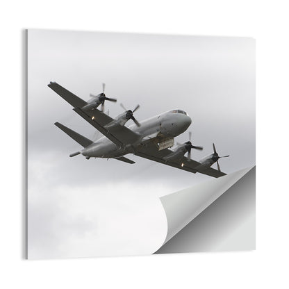 Turboprop Maritime Patrol Aircraft Wall Art