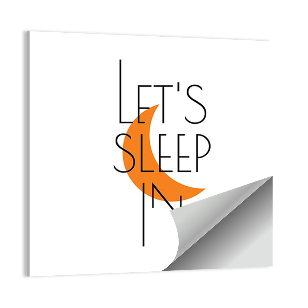 Inspirational Quote "Let`s Step In" Wall Art