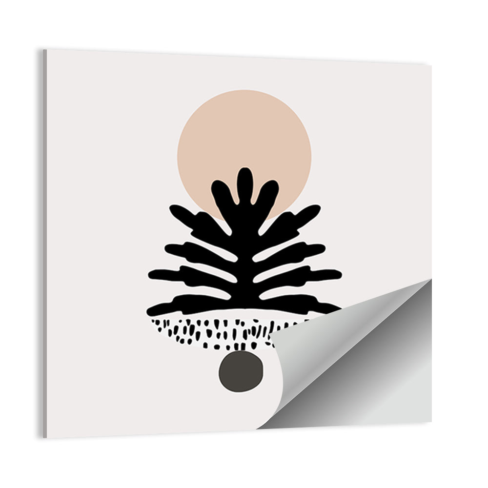 Textured Tropical Tree Wall Art