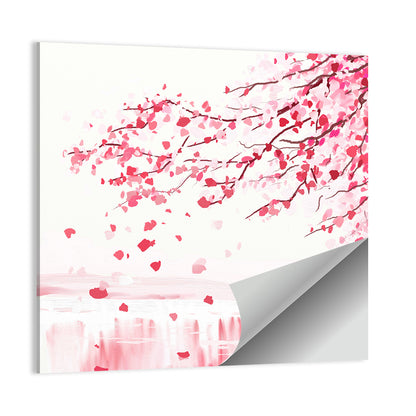 Japanese Cherry Blossom Tree Wall Art