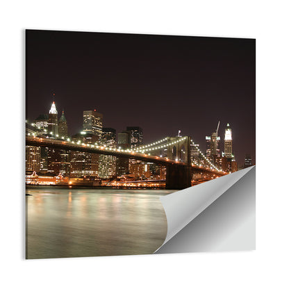 Brooklyn Bridge & Manhattan Skyline Wall Art