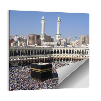Kaaba at Masjid Al-haram Wall Art