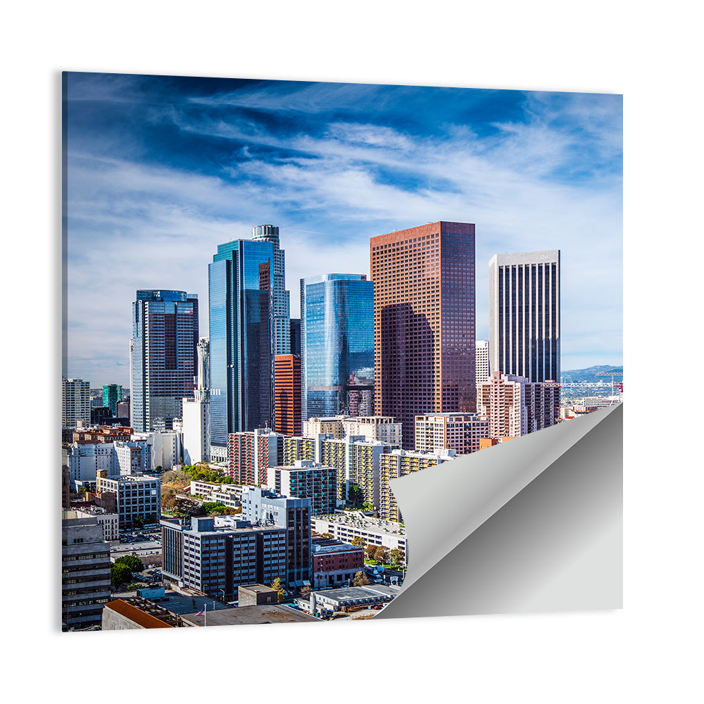 Downtown Los Angeles Skyline Wall Art