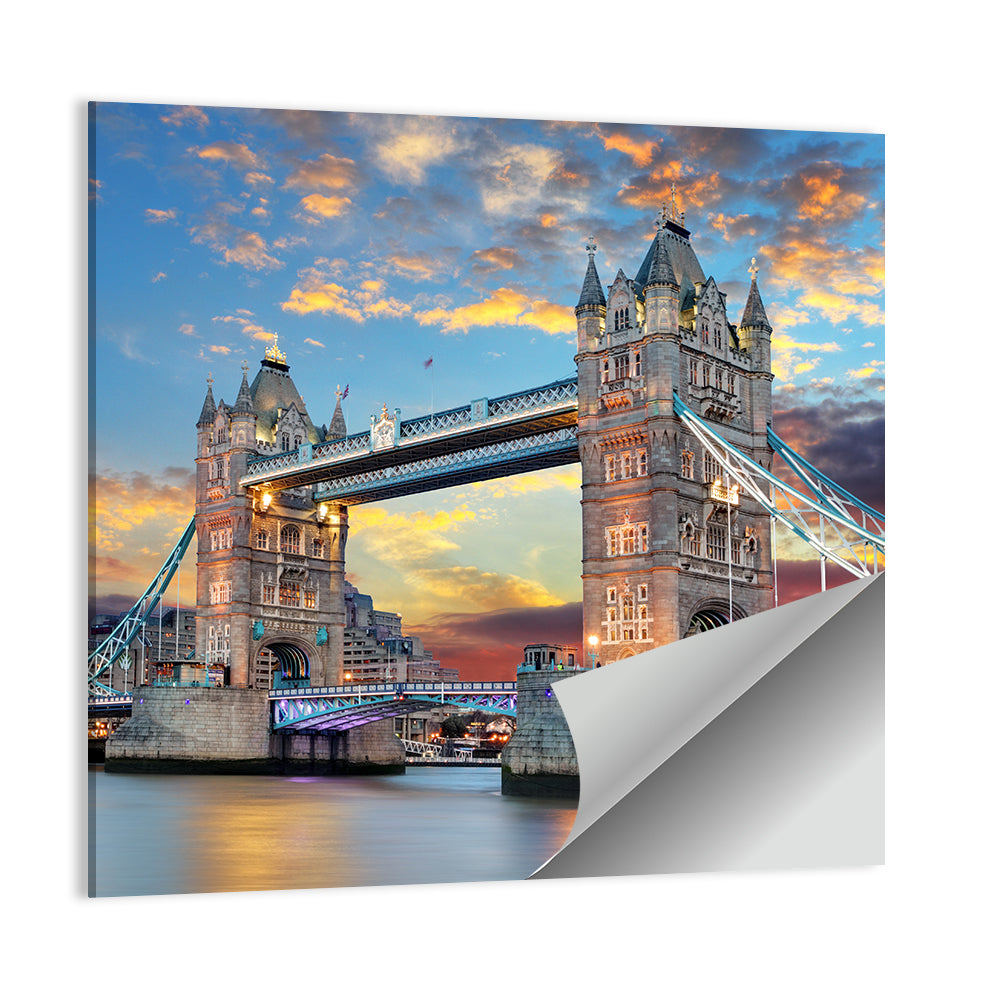 Tower Bridge at Sunset Wall Art