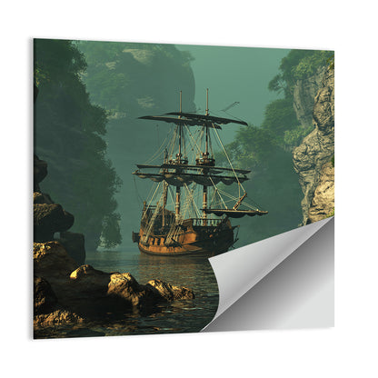 Sailing Ship Of 16th Century Artwork Wall Art