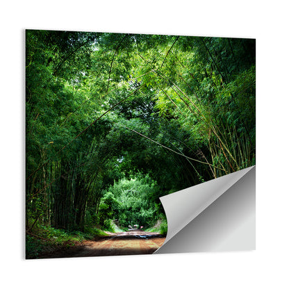 Bamboo Road in Kyoto Wall Art