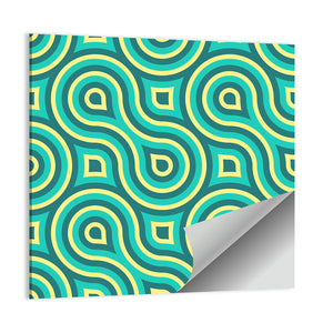 Retro Seamless Pattern Wall Art