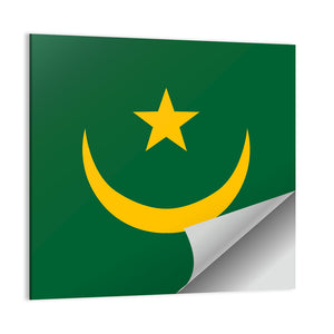 Flag Of Mauritania Wall Art