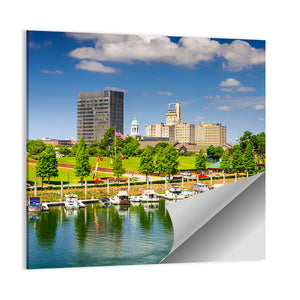 Augusta Downtown Skyline Wall Art