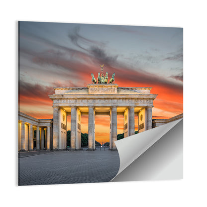 Brandenburg Gate at Dusk Wall Art