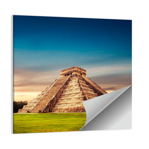 Temple Of Kukulkan Mexico Wall Art