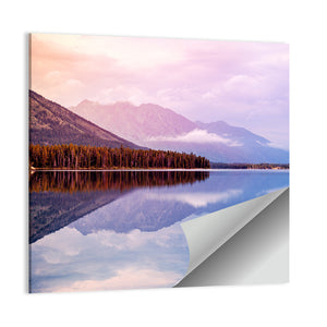 Leigh Lake In Wyoming Wall Art