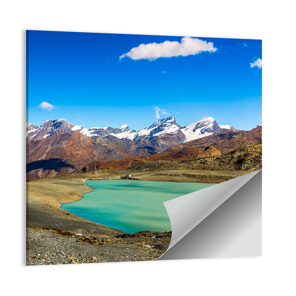 Turquoise Alpine Lake, Switzerland Wall Art