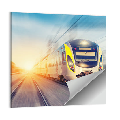 Modern High-speed Train Wall Art