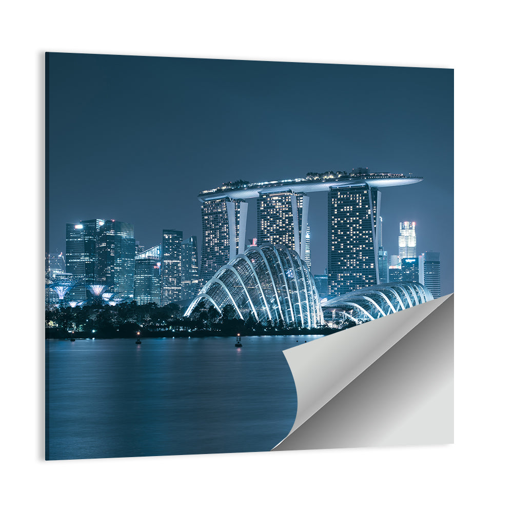 Singapore Marina Bay Skyline Wall Art