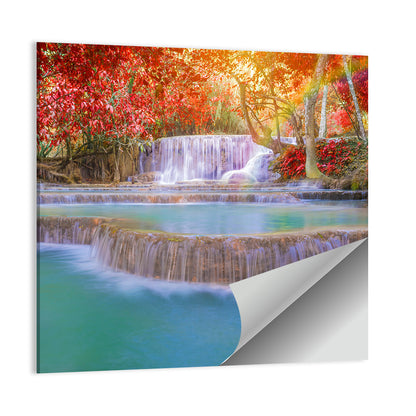 Tat Kuang Si Tiered Waterfalls Wall Art