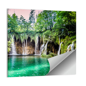 Waterfalls In Plitvice Lakes Wall Art