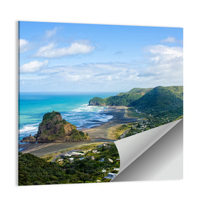 Piha Beach In Auckland Wall Art