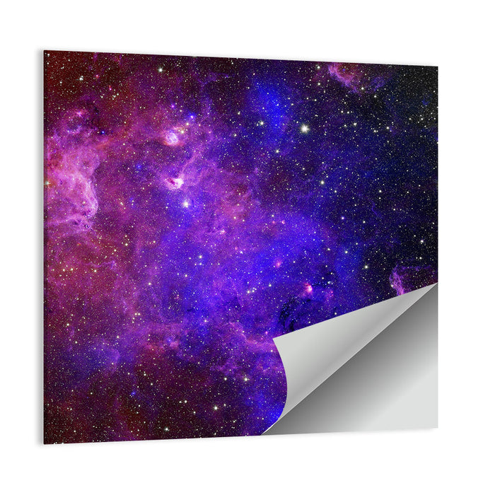 Nebula and Starfield in Deep Space Wall Art as a poster print