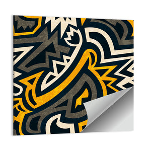 African Geometric Pattern Wall Art