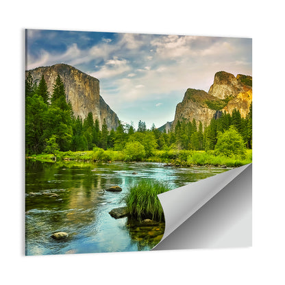 Merced River at Yosemite Valley Wall Art