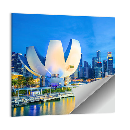Marina Bay with Artscience Museum Wall Art