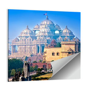 Temple Akshardham India Wall Art