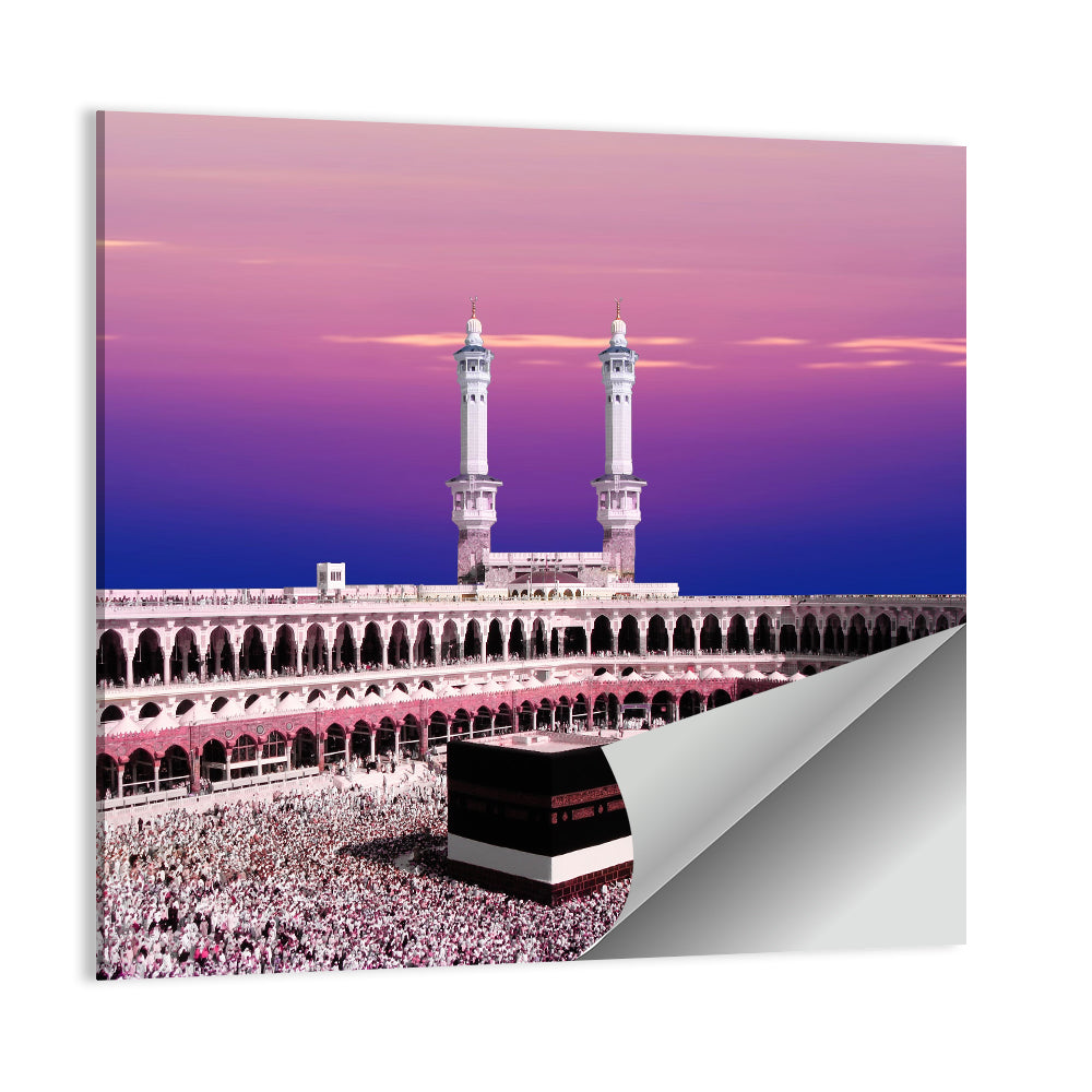 Kaaba at Twilight Wall Art