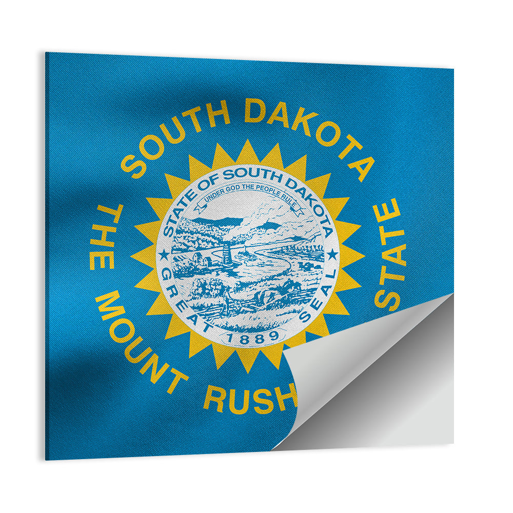 South Dakota State Flag Wall Art
