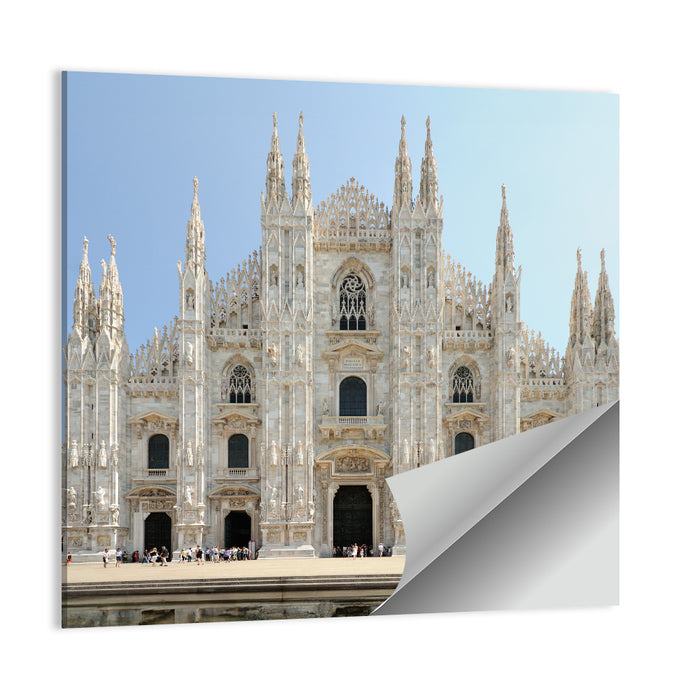 Milan Cathedral Facade Wall Art as a poster print