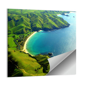 Taupo Bay In New Zealand Wall Art