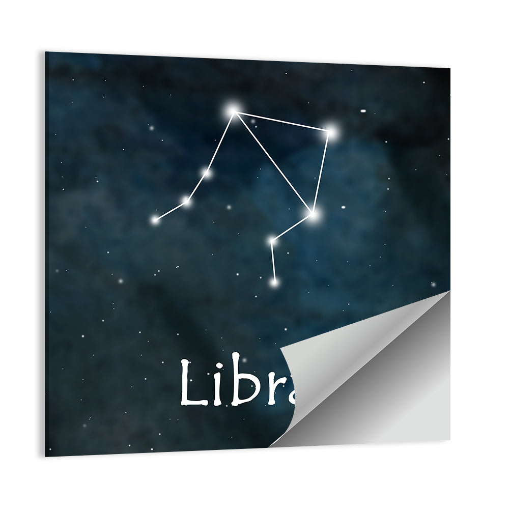 Libra Constellation Wall Art