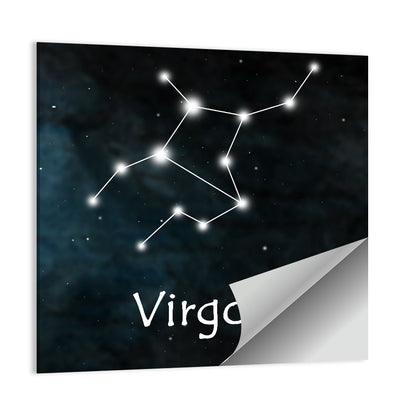 Virgo Horoscope Constellation Wall Art