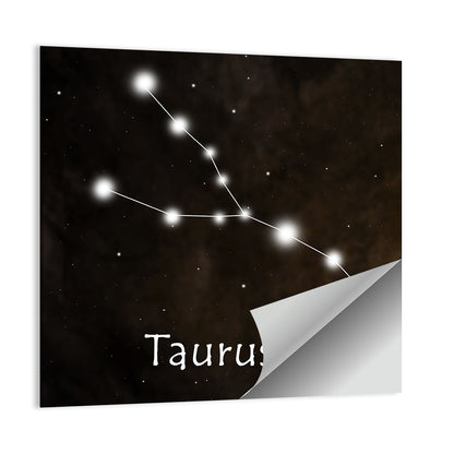 Taurus Constellation Chart Wall Art