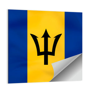 Barbados National Flag Wall Art