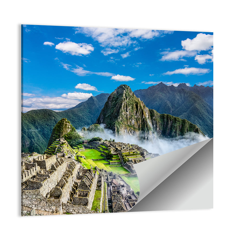 Machu Picchu Among Mountain Clouds Wall Art