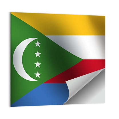 Flag of Comoros  Wall Art