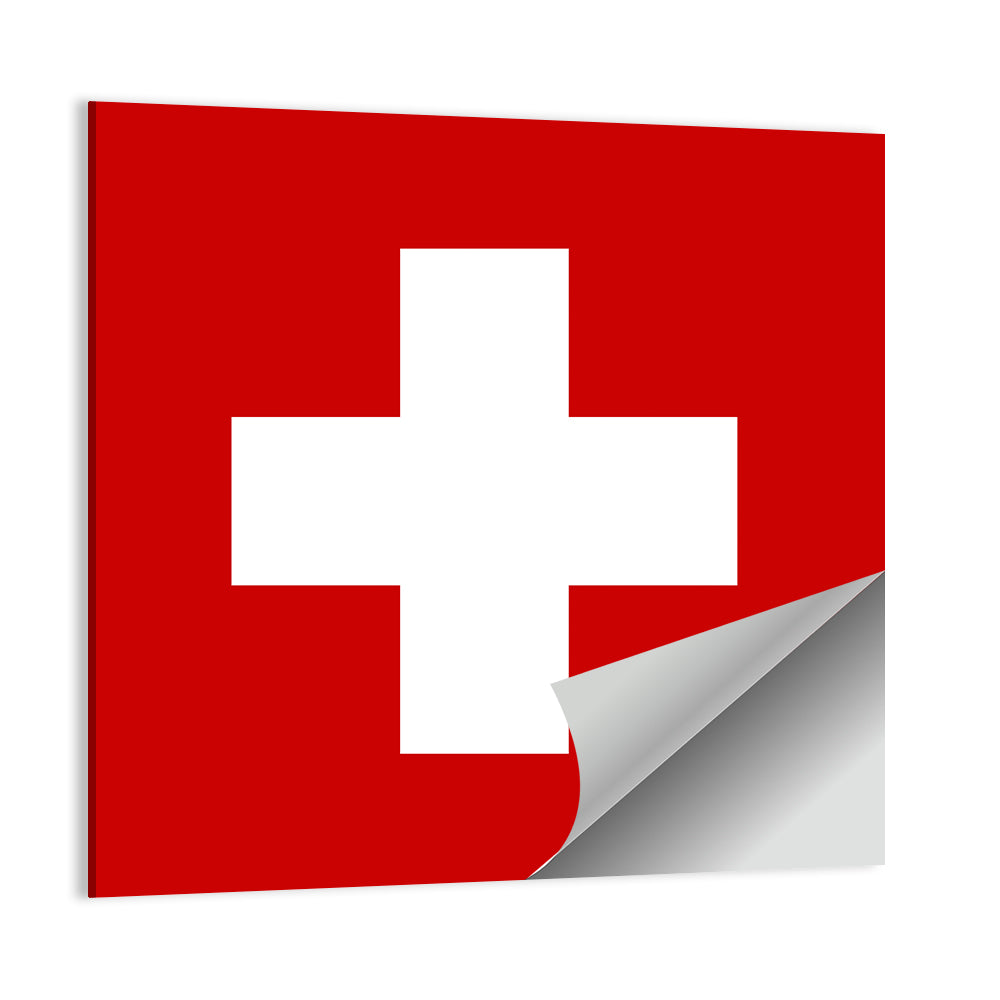 Flag Of Switzerland Wall Art