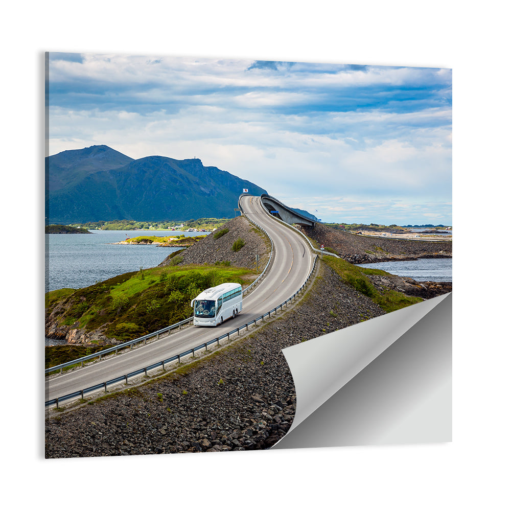Storseisundet Bridge, Atlantic Road Norway Wall Art