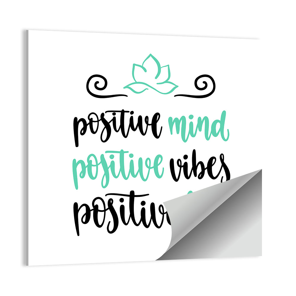 Lotus Yoga Inspirational Quote Wall Art
